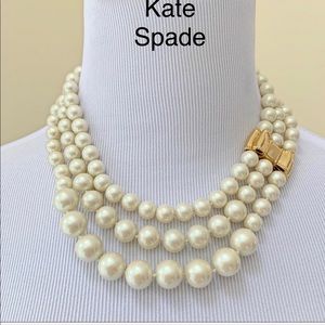 Moon River Pearl Triple Strand Necklace